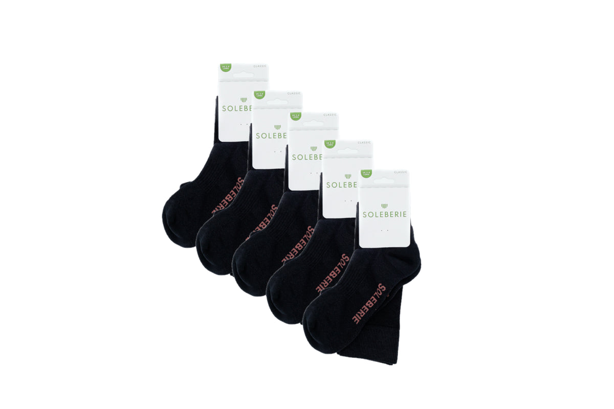 Black - Everyday Pack of Five