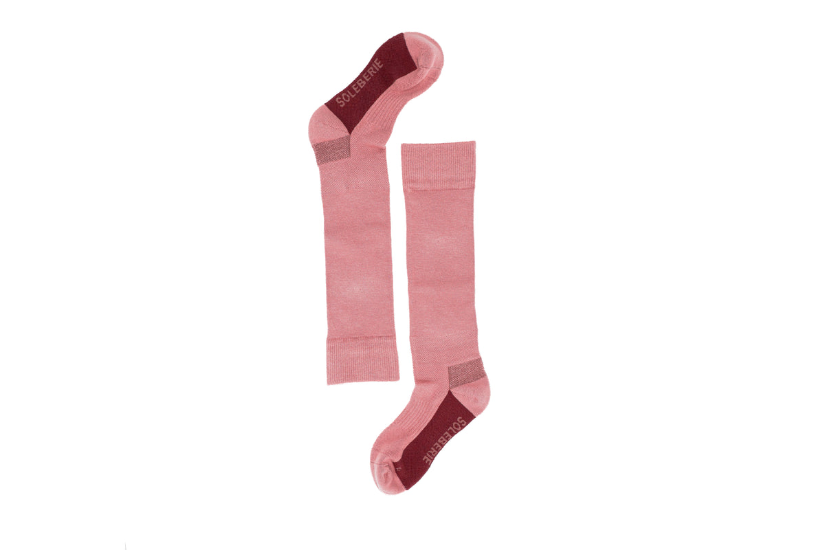 Pink Classic Long Socks