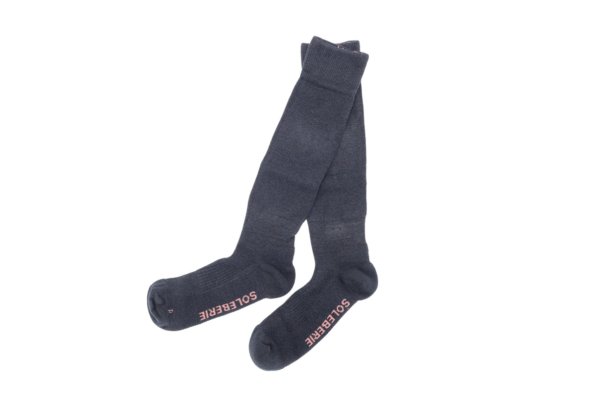 Black Classic Long Socks
