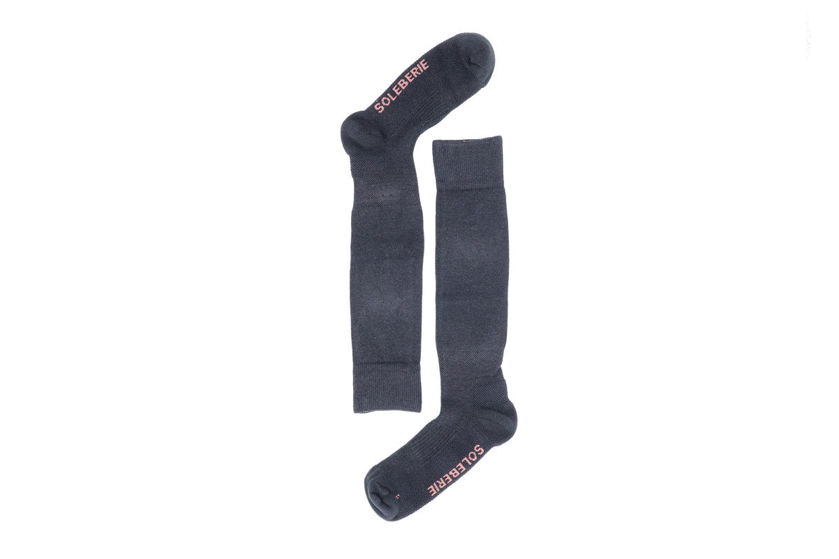 Black Classic Long Socks