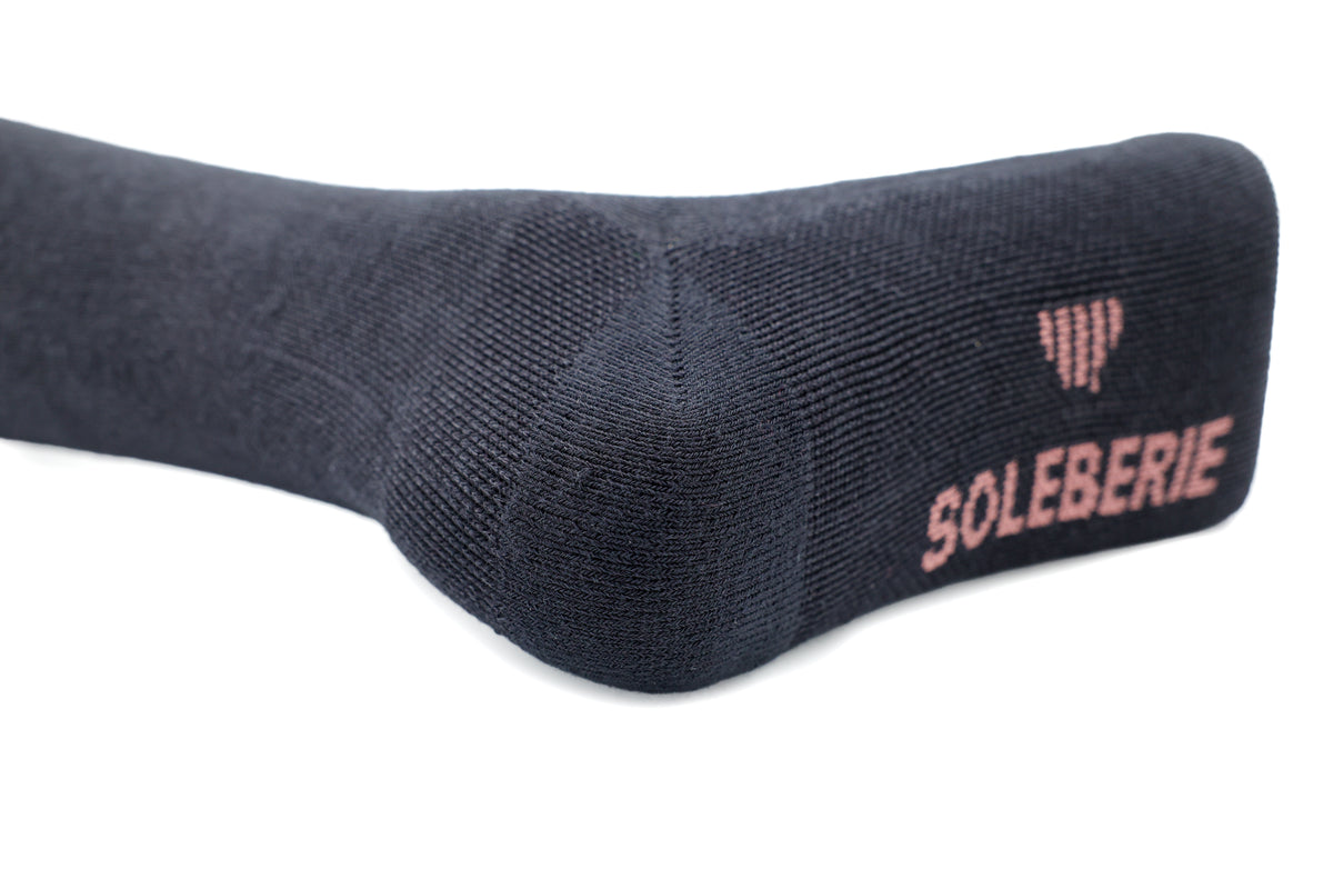 Black Classic Long Socks