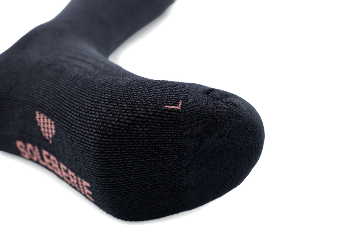 Black Classic Long Socks