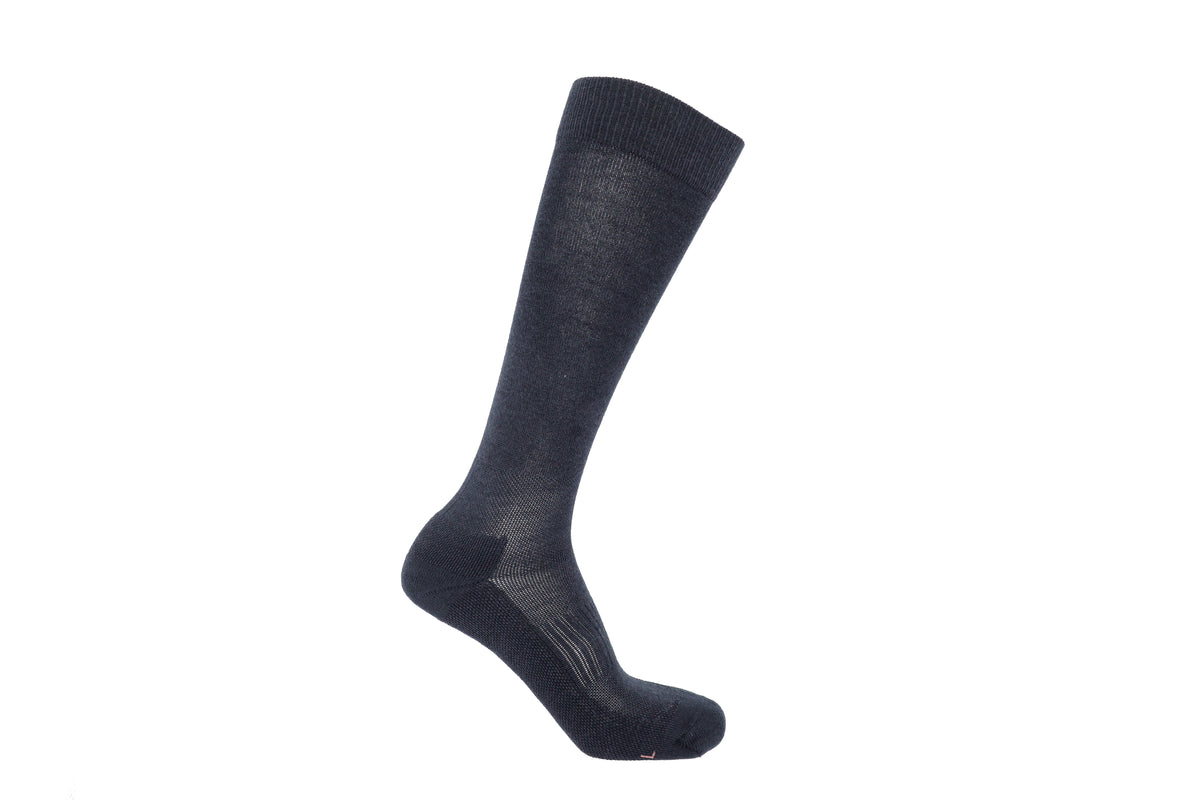 Black Classic Long Socks
