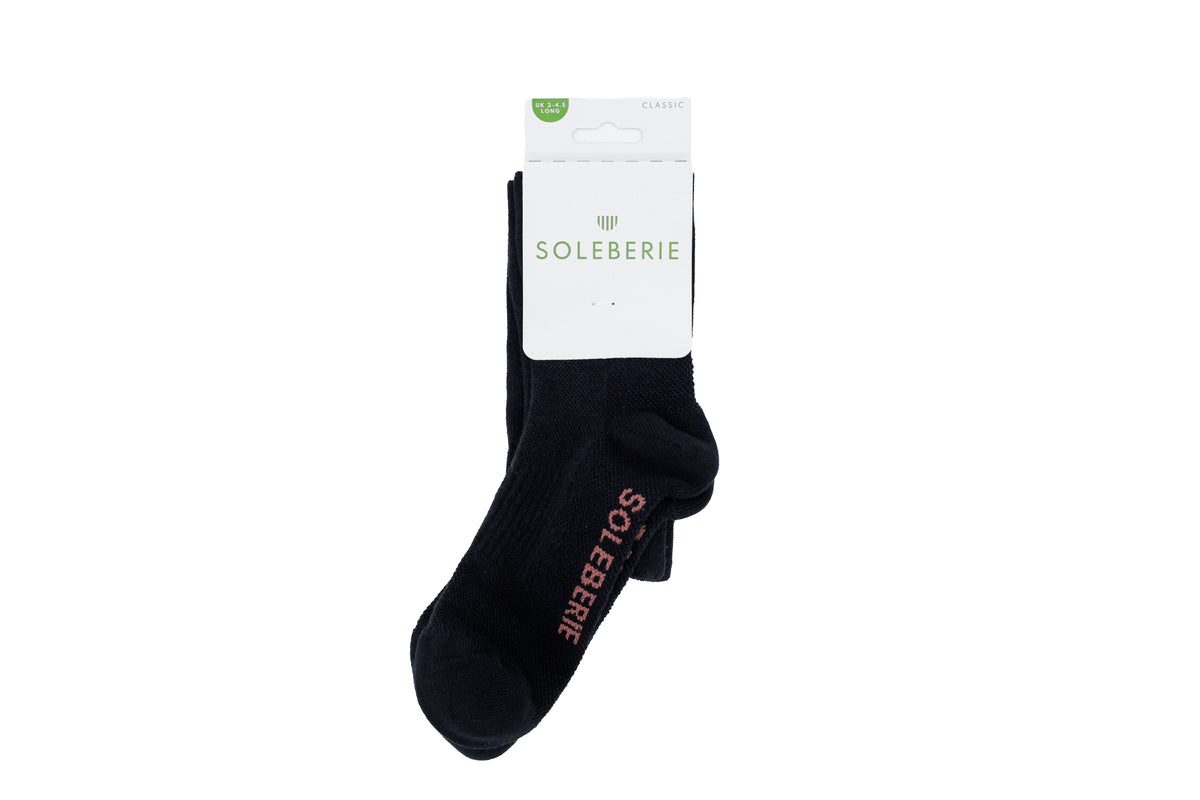 Black Classic Long Socks