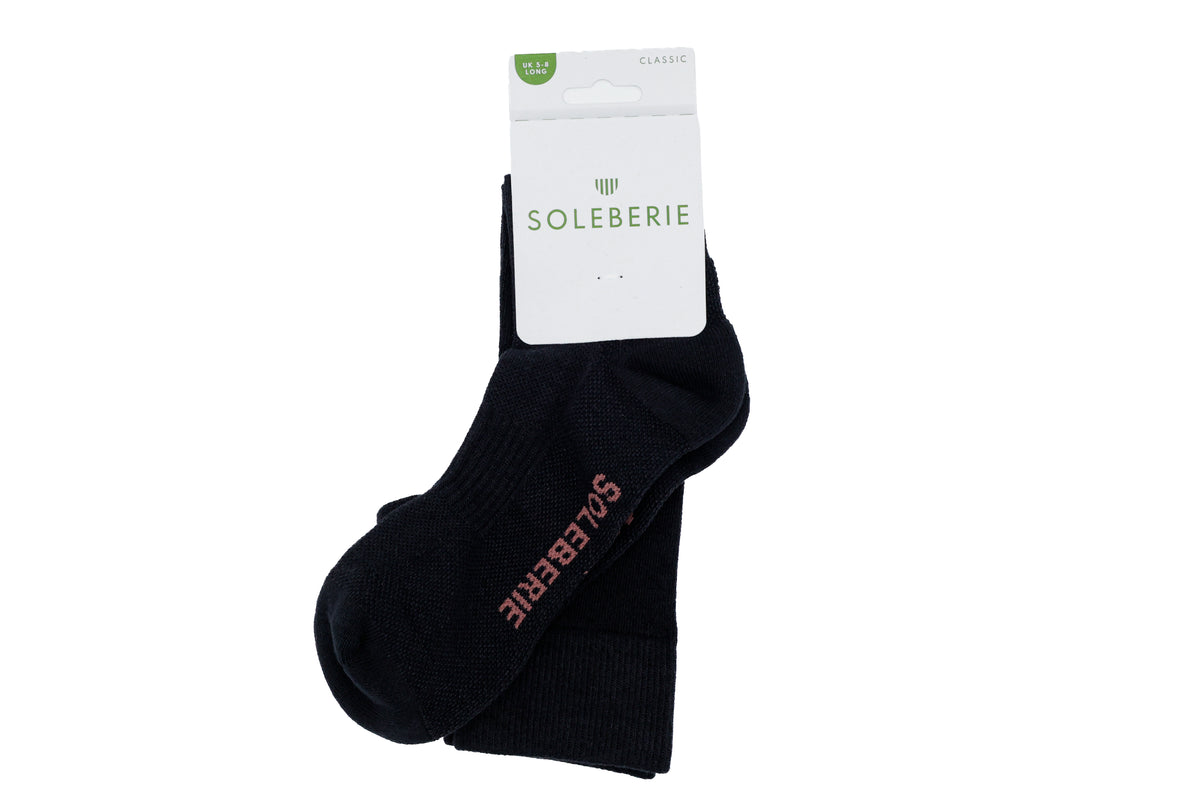 Black Classic Long Socks