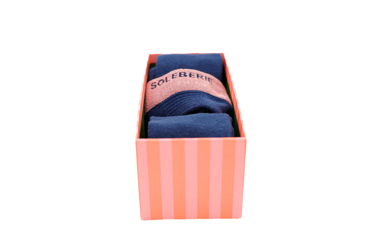 The Navy Classic - Gift Box Pack of Three