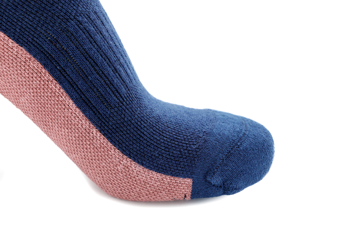 Navy Classic Long Socks