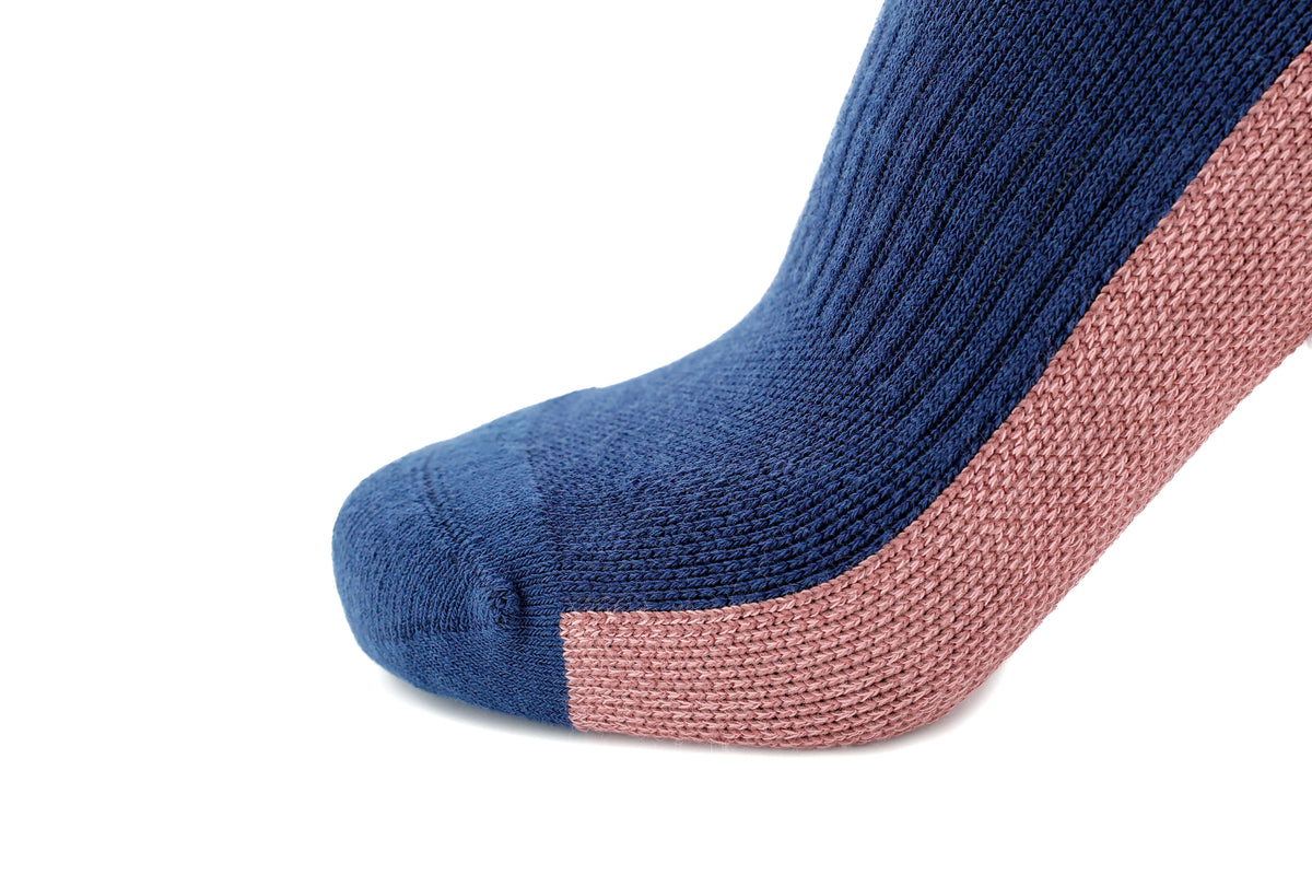 Navy Classic Long Socks