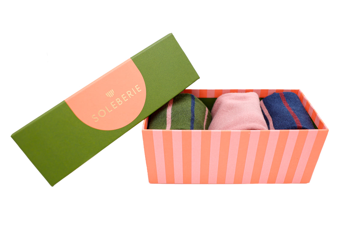 The Stripes -  Gift Box Pack of Three
