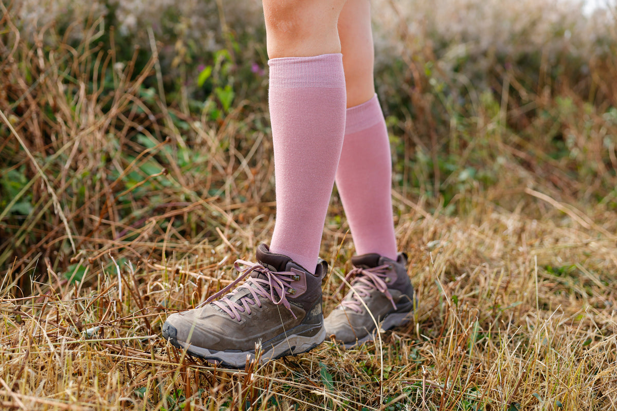Pink Classic Long Socks